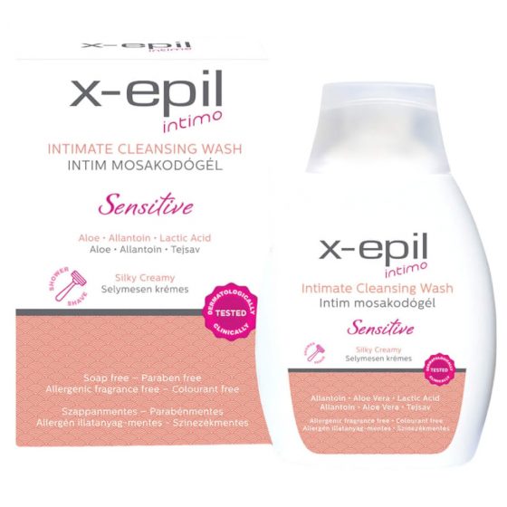 X-Epil Intimo Sensitive - intímny gél na umývanie (250 ml)