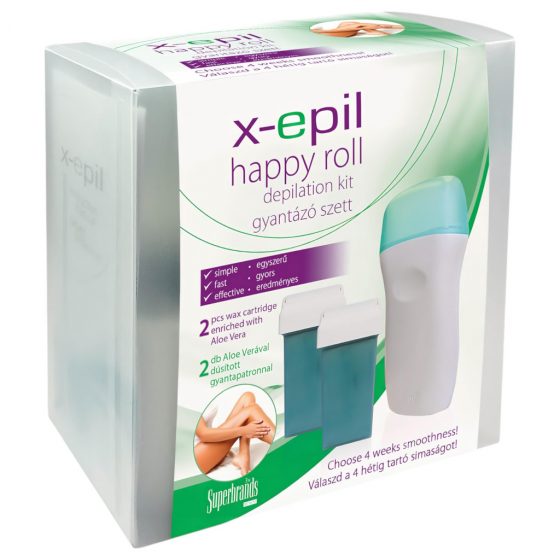 X-Epil Happy roll - sada na voskovanie