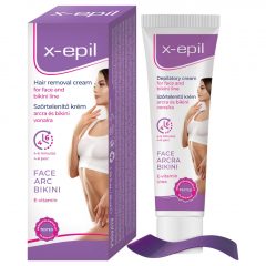 X-Epil - depilačný krém na tvár/intímne partie (40 ml)