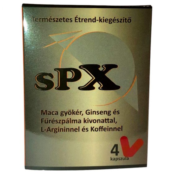 SPX - prírodný výživový doplnok pre mužov (4ks)