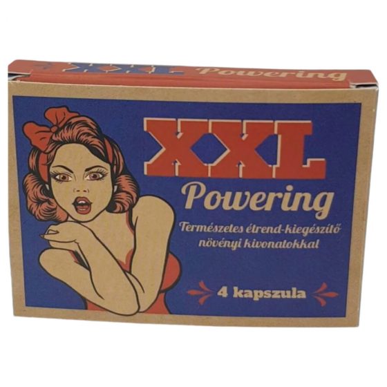 XXL Powering - prírodný výživový doplnok pre mužov (4ks)