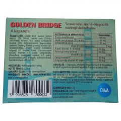   Golden Bridge - prírodný výživový doplnok s rastlinnými výťažkami (4ks)