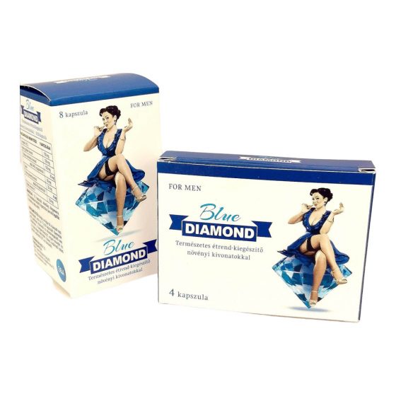 Blue Diamond For Men - prírodný výživový doplnok s rastlinnými výťažkami (8ks)