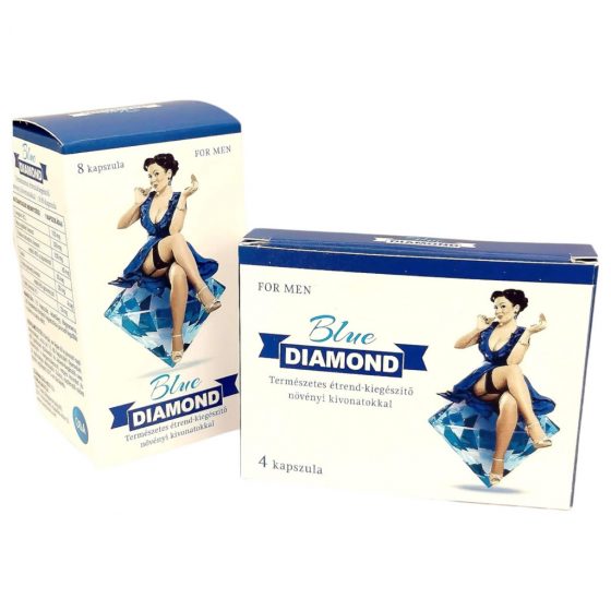 Blue Diamond For Men - prírodný výživový doplnok s rastlinnými výťažkami (8ks)