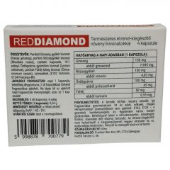   Red Diamond - prírodný výživový doplnok pre pánov (4ks)