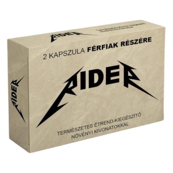 Rider - prírodný výživový doplnok pre pánov (2 ks)