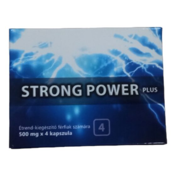 Strong Power Plus - výživový doplnok kapsuly pre mužov (4ks)