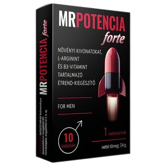 MrPotencia Forte - doplnok stravy v kapsulách pre mužov (10 ks)