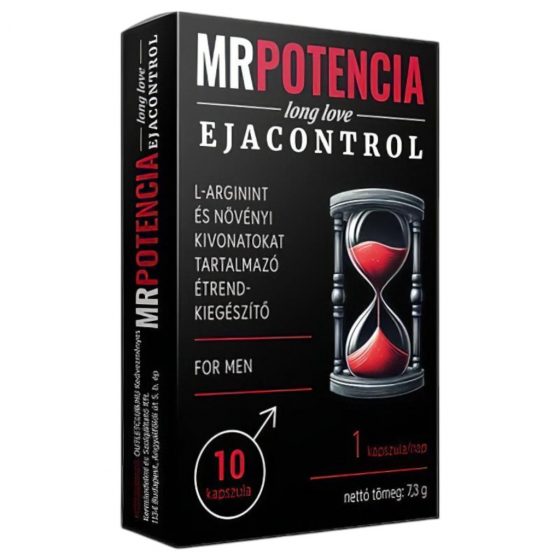 MrPotencia Long Love Ejacontrol - oneskorujúce kapsuly (10 ks)