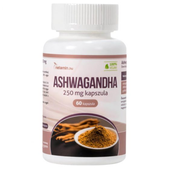 Netamin Ashwagandha 250mg - doplnok stravy v kapsuliach (60ks)