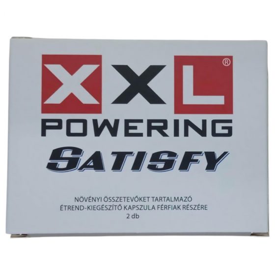 XXL powering Satisfy - silný výživový doplnok pre mužov (2ks)