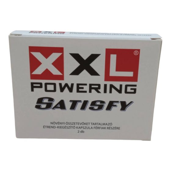 XXL powering Satisfy - silný výživový doplnok pre mužov (2ks)