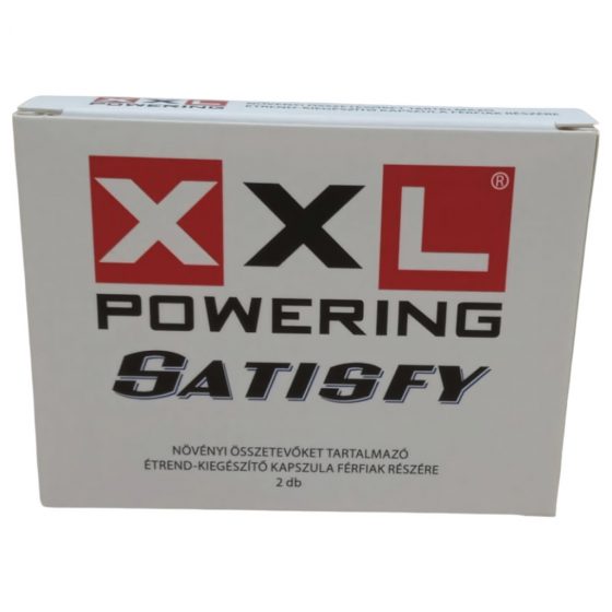 XXL powering Satisfy - silný výživový doplnok pre mužov (2ks)