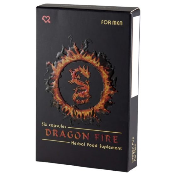 Dragon Fire - výživový doplnok pre mužov (6ks)