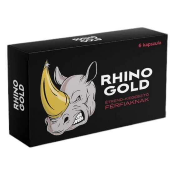 RHINO GOLD - prírodný doplnok pre mužov (6ks)