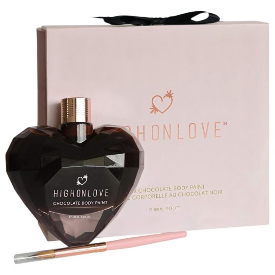 HIGHONLOVE - čokoládová farba na telo (100 ml)