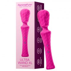   FemmeFunn Ultra Wand XL - prémiový bezdrôtový masážny vibrátor (ružový)