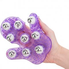   Masážna podložka Roller Balls - masážna podložka na ruky (fialová)