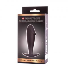 Pretty Love Anal Stimulation Plug - análne dildo (čierne)