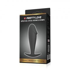 Pretty Love Anal Stimulation Plug - análne dildo (čierne)