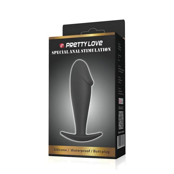 Pretty Love Anal Stimulation Plug - análne dildo (čierne)