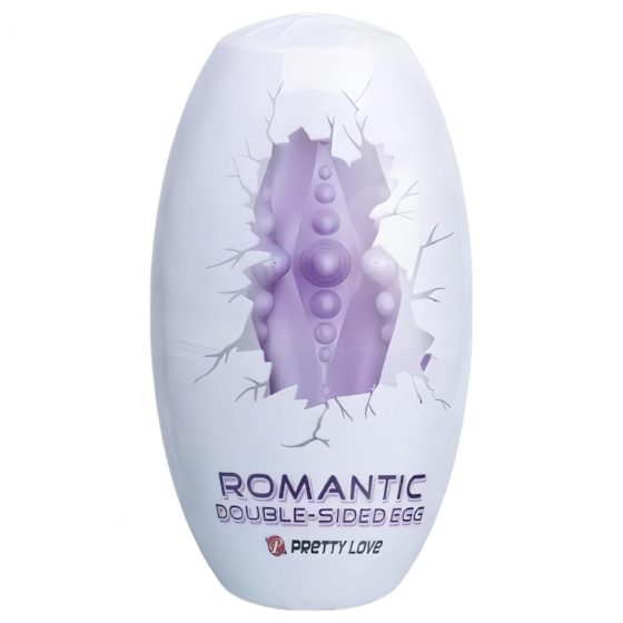 Pretty Love Romantic - masturbačné vajíčko - 1 ks (fialové)