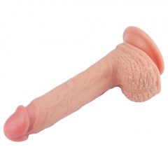 Lovetoy Nature Cock - upínacie dildo - 21 cm (prírodné)