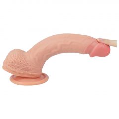 Lovetoy Nature Cock - upínacie dildo - 21 cm (prírodné)