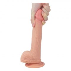 Lovetoy Nature Cock - upínacie dildo - 21 cm (prírodné)