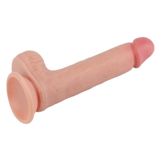 Lovetoy Nature Cock - realistický dvojvrstvový dildo - 20cm (prírodný)