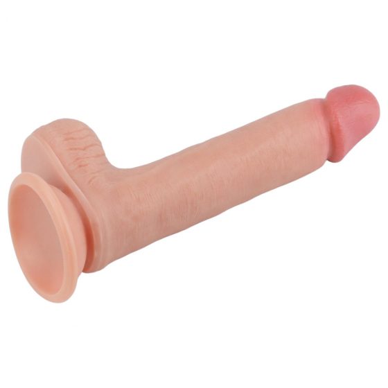 Lovetoy Nature Cock - realistický dvojvrstvový dildo - 20cm (prírodný)