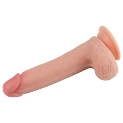   Lovetoy Nature Cock - realistický dvojvrstvový dildo - 20cm (prírodný)