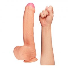   Lovetoy Nature Cock - dvojvrstvové realistické dildo - 28 cm (prírodná farba)