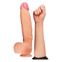   Lovetoy Nature Cock - obojstranné realistické dildo - 30cm (prírodné)