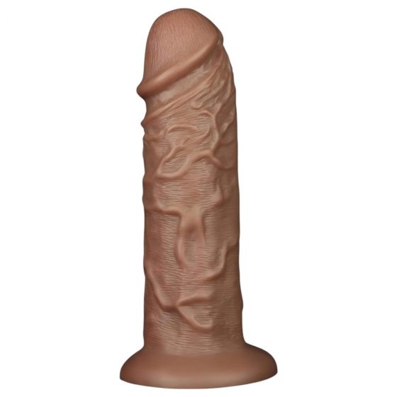 Lovetoy Chubby - dildo s ďatelinovými nožičkami - 25 cm (prírodné)