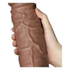   Lovetoy Chubby - dildo s ďatelinovými nožičkami - 25 cm (prírodné)