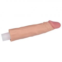 Lovetoy Pleasure X-tender - Penis cape - 19cm (prírodný)