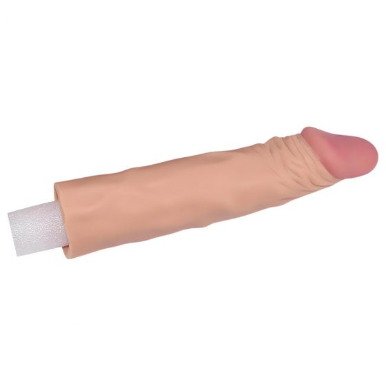 Lovetoy Pleasure X-tender - Penis cape - 19cm (prírodný)