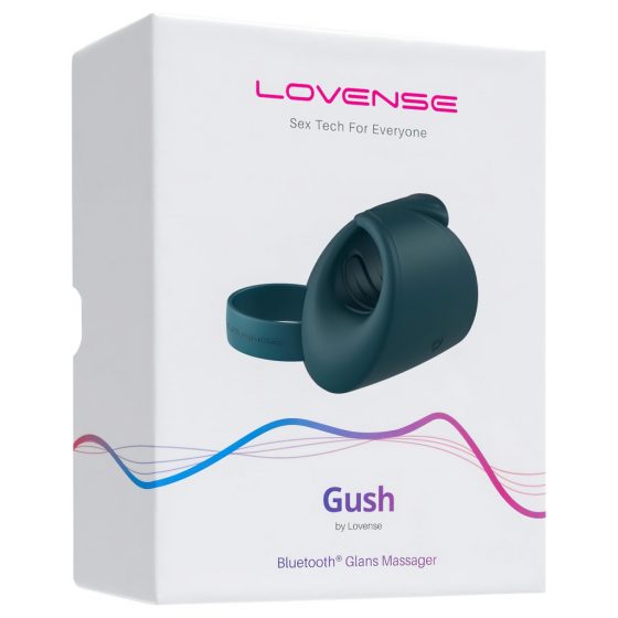 LOVENSE Gush - inteligentný dobíjací masážny prístroj na penis (sivý)