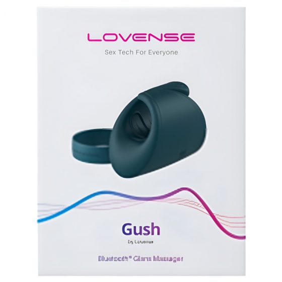 LOVENSE Gush - inteligentný dobíjací masážny prístroj na penis (sivý)