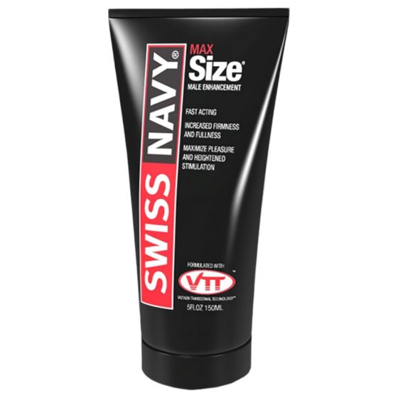 Swiss Navy MAX Size - stimulačný krém pre mužov (150 ml)