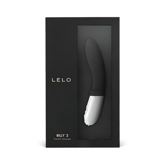 LELO Billy 2 - vodotesný vibrátor na prostatu na batérie (čierny)