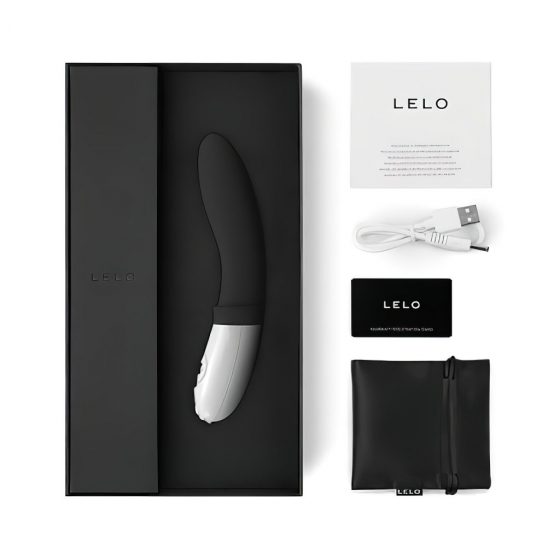 LELO Billy 2 - vodotesný vibrátor na prostatu na batérie (čierny)