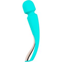   LELO Smart Wand 2 - veľký - dobíjací masážny vibrátor (tyrkysový)