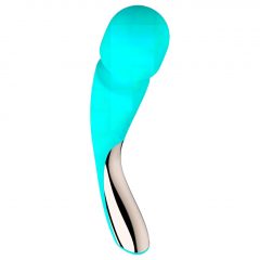   LELO Smart Wand 2 - veľký - dobíjací masážny vibrátor (tyrkysový)