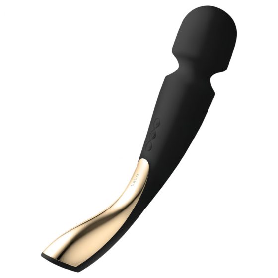 LELO Smart Wand 2 - veľký - dobíjací masážny vibrátor (čierny)