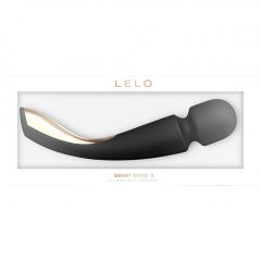   LELO Smart Wand 2 - veľký - dobíjací masážny vibrátor (čierny)