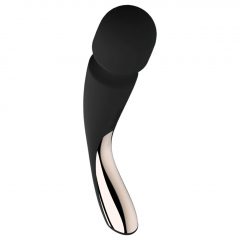   LELO Smart Wand 2 - veľký - dobíjací masážny vibrátor (čierny)