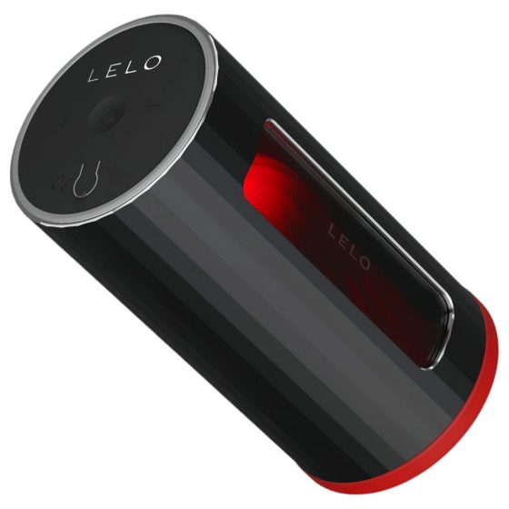 LELO F1s V2 - Inteligentný dobíjací interaktívny masturbátor (čierno-červený)