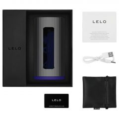   LELO F1s V2 - Interaktívny masturbátor Soundwave (čierno-modrý)